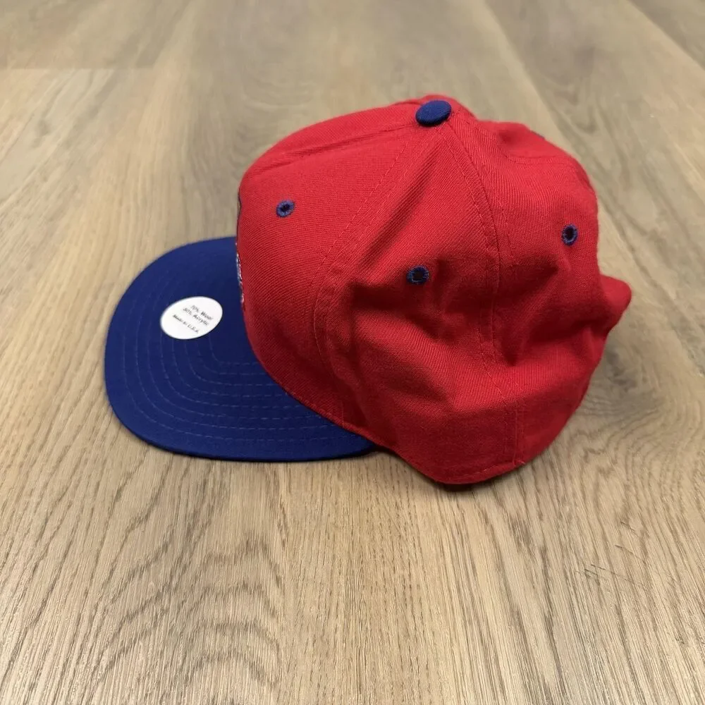 Vintage Philadelphia Phillies Hat Cap Snap Back Mens One Size All Star New Era